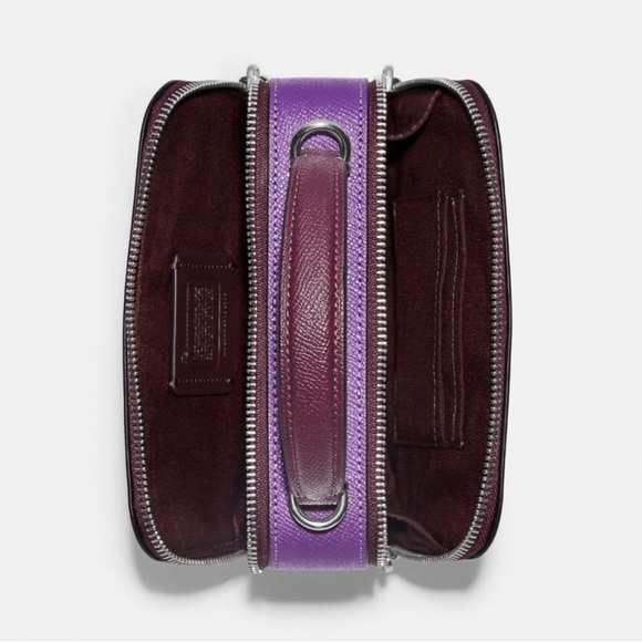 New Disney X Coach Box Crossbody Villains Little Mermaid Ursula Motif CC375 - Picture 8 of 9